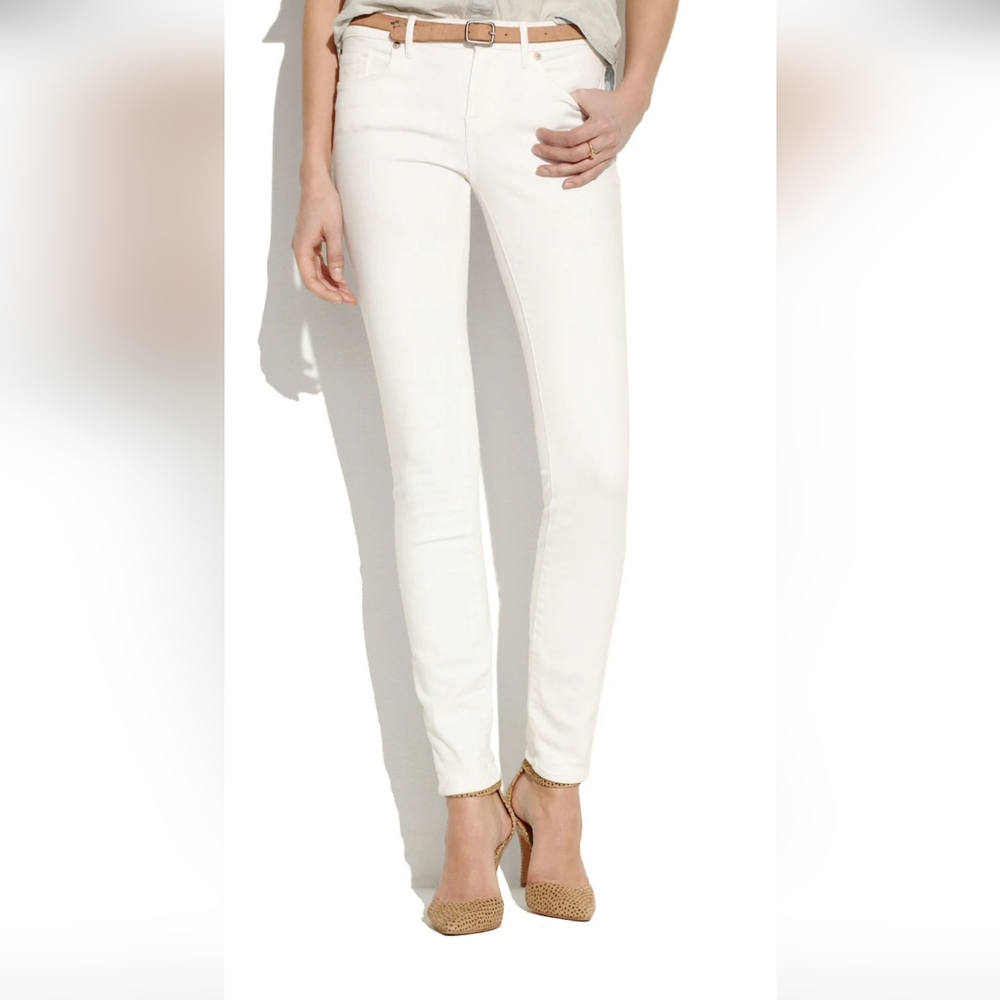 Madewell NWOT White Skinny Jeans Size 27